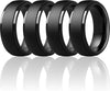 Titan Flex multipack silicone promise rings for men in assorted colors