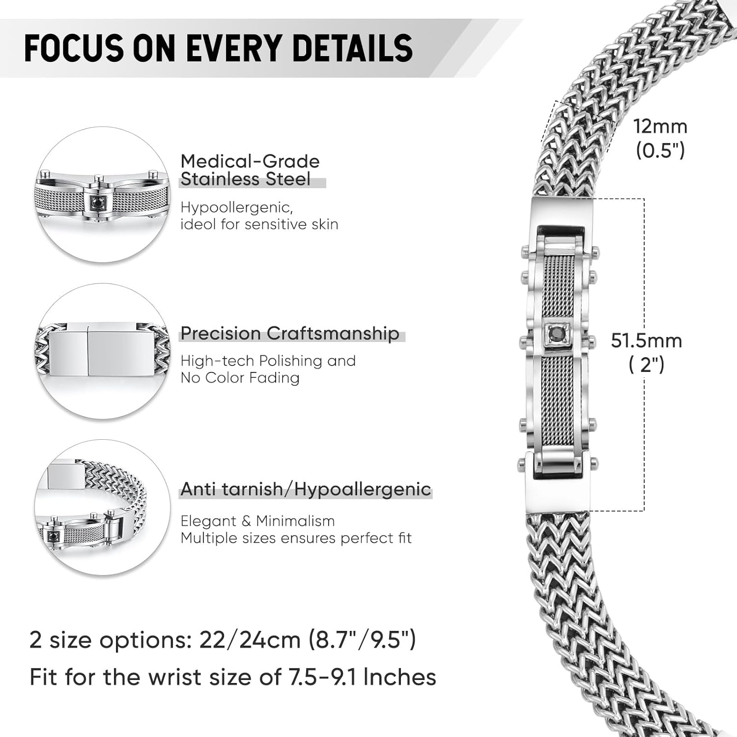 Titanium Edge mens bracelet compared with Cartier love bracelet style