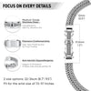 Titanium Edge mens bracelet compared with Cartier love bracelet style