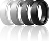 Titan Flex multipack silicone promise rings for men in assorted colors