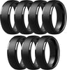 Titan Flex multipack silicone promise rings for men in assorted colors