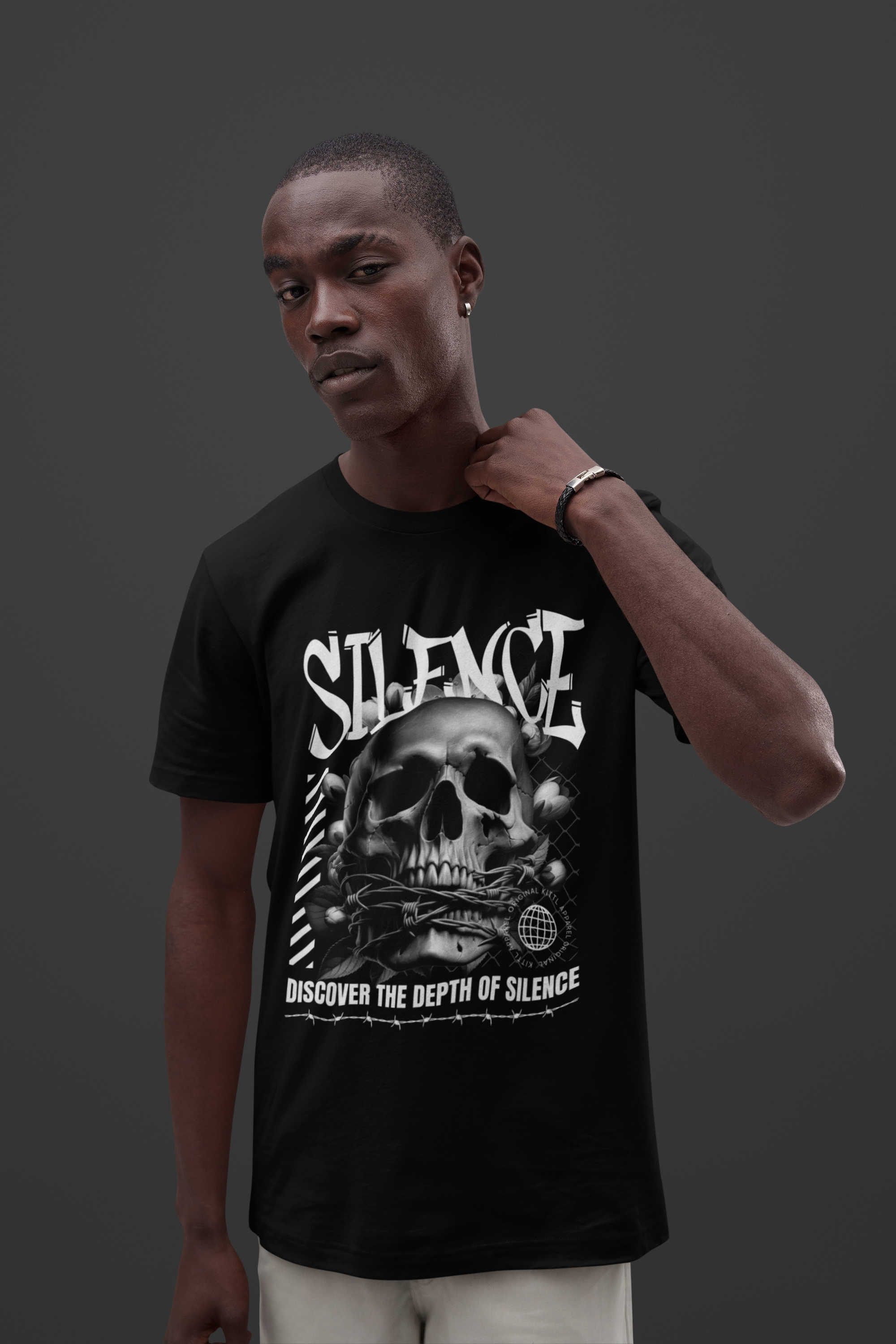 Manly Mania Silence T-Shirt