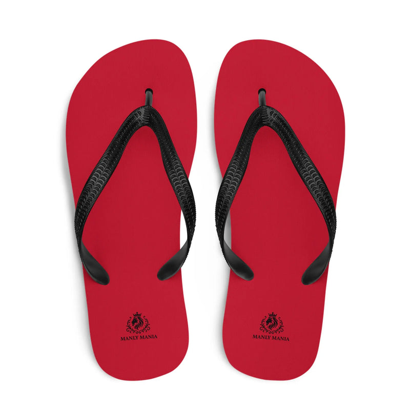 Manly Mania Bloody Red Flip-Flops