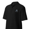 Black Vanguard Polo Shirt - Fabric and Stitching Detail