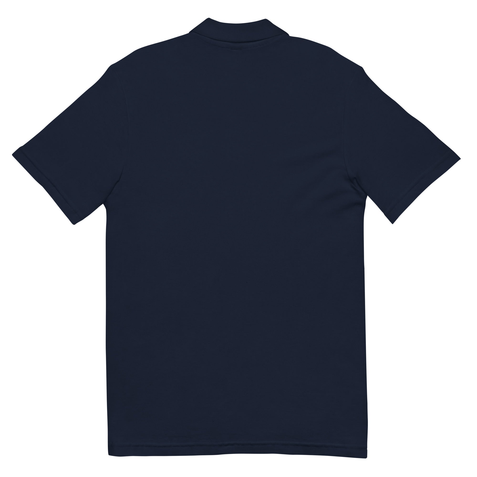 Golden Titan Polo Shirt in Navy - Back View