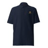 Golden Titan Polo Shirt in Navy - Front View