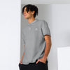 Sport Grey close-up view Manly Mania Legacy polo shirt