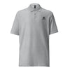 Sport Grey Manly Mania Apex Polo Shirt front view – mens polo shirt