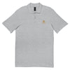 Golden Titan Polo Shirt in Sport Grey - Front View