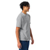  Golden Titan Polo Shirt in Sport Grey - Fabric and Stitching Detail