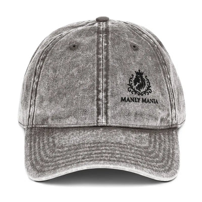 Manly Mania Vintage Cotton Twill Cap